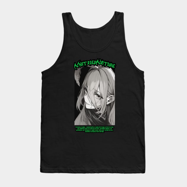 Mother Nature Anime Girl Tank Top by DeathAnarchy